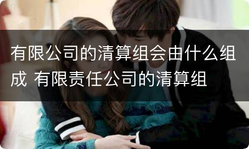 有限公司的清算组会由什么组成 有限责任公司的清算组