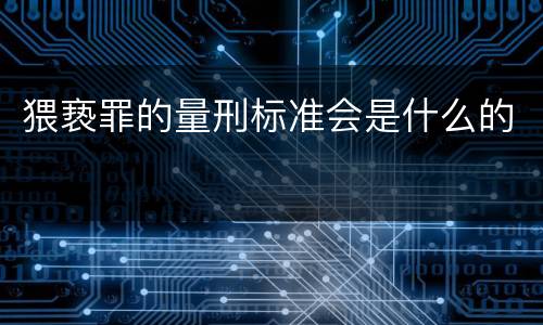 猥亵罪的量刑标准会是什么的