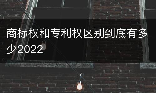 商标权和专利权区别到底有多少2022