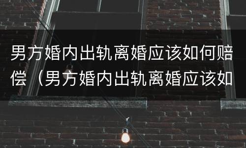 男方婚内出轨离婚应该如何赔偿（男方婚内出轨离婚应该如何赔偿女方）
