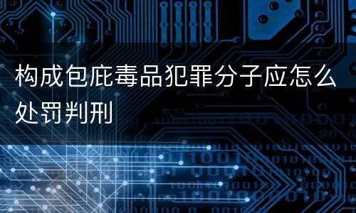 构成包庇毒品犯罪分子应怎么处罚判刑