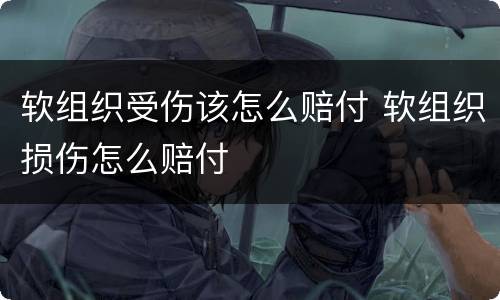 软组织受伤该怎么赔付 软组织损伤怎么赔付