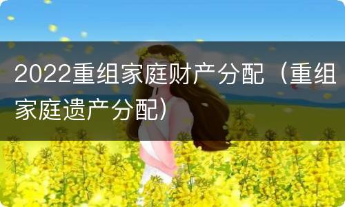 2022重组家庭财产分配（重组家庭遗产分配）