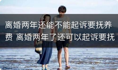 离婚两年还能不能起诉要抚养费 离婚两年了还可以起诉要抚养费吗