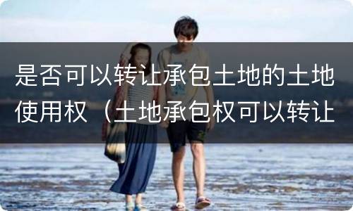 是否可以转让承包土地的土地使用权（土地承包权可以转让吗,怎么转让）