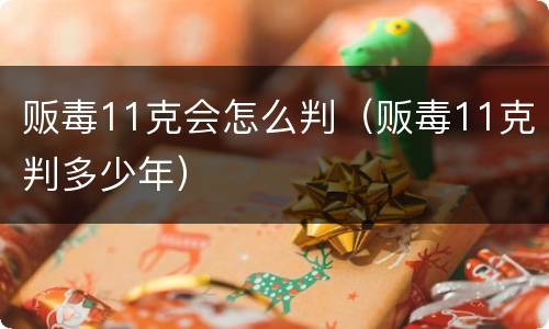 贩毒11克会怎么判（贩毒11克判多少年）
