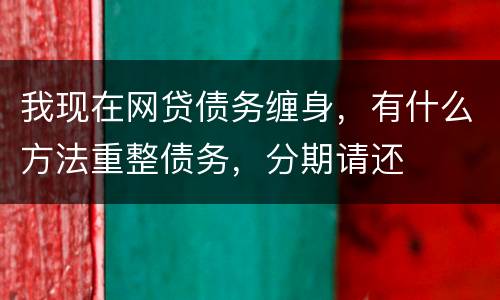 我现在网贷债务缠身，有什么方法重整债务，分期请还