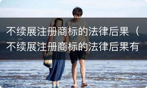 不续展注册商标的法律后果（不续展注册商标的法律后果有哪些）