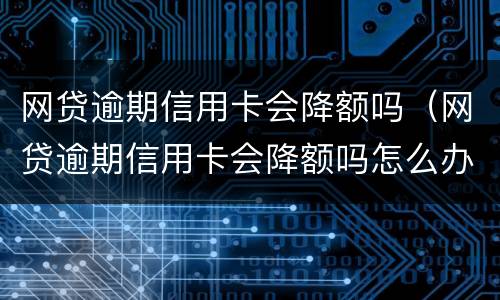 网贷逾期信用卡会降额吗（网贷逾期信用卡会降额吗怎么办）
