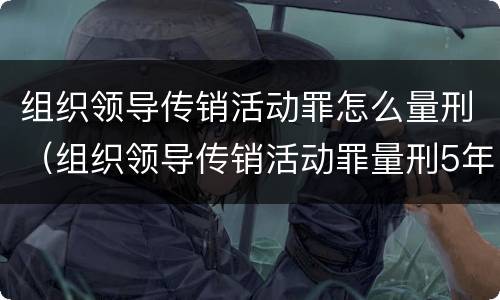 组织领导传销活动罪怎么量刑（组织领导传销活动罪量刑5年一般几年出来）
