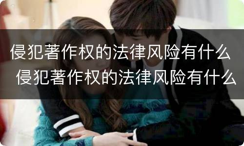 侵犯著作权的法律风险有什么 侵犯著作权的法律风险有什么特点