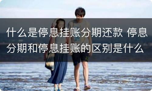 什么是停息挂账分期还款 停息分期和停息挂账的区别是什么
