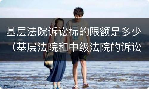 基层法院诉讼标的限额是多少（基层法院和中级法院的诉讼标的限制）