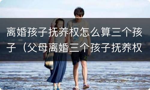 离婚孩子抚养权怎么算三个孩子（父母离婚三个孩子抚养权怎么算）