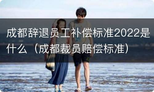成都辞退员工补偿标准2022是什么（成都裁员赔偿标准）