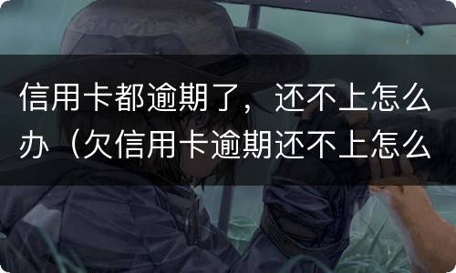 信用卡都逾期了，还不上怎么办（欠信用卡逾期还不上怎么办）