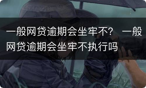 一般网贷逾期会坐牢不？ 一般网贷逾期会坐牢不执行吗