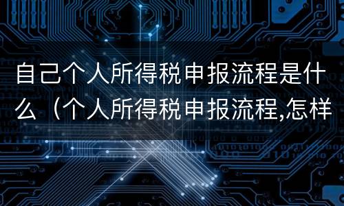 自己个人所得税申报流程是什么（个人所得税申报流程,怎样就算通过）