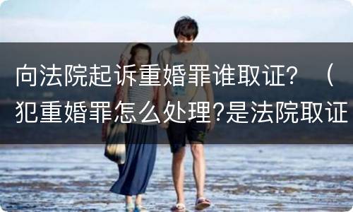 向法院起诉重婚罪谁取证？（犯重婚罪怎么处理?是法院取证吗?）