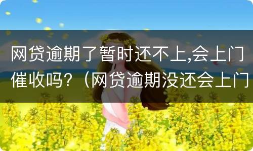 网贷逾期了暂时还不上,会上门催收吗?（网贷逾期没还会上门催收吗）
