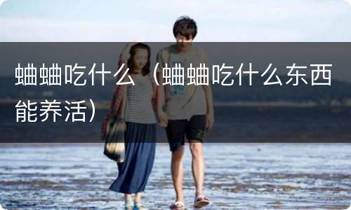 蛐蛐吃什么（蛐蛐吃什么东西能养活）