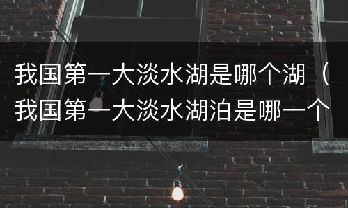 我国第一大淡水湖是哪个湖（我国第一大淡水湖泊是哪一个湖）