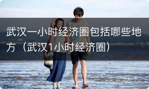 武汉一小时经济圈包括哪些地方（武汉1小时经济圈）