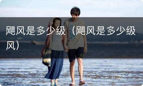 飓风是多少级（飓风是多少级风）