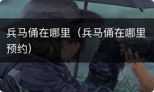 兵马俑在哪里（兵马俑在哪里预约）