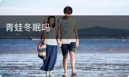 青蛙冬眠吗