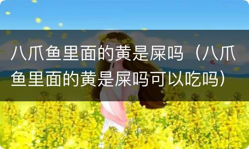 八爪鱼里面的黄是屎吗（八爪鱼里面的黄是屎吗可以吃吗）