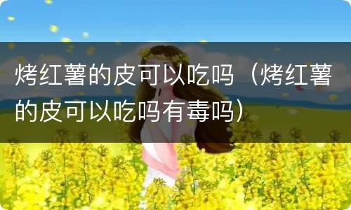 烤红薯的皮可以吃吗（烤红薯的皮可以吃吗有毒吗）