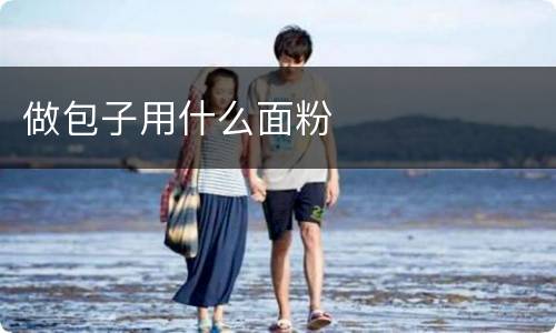 做包子用什么面粉