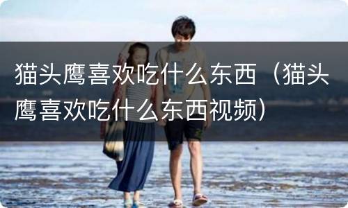 猫头鹰喜欢吃什么东西（猫头鹰喜欢吃什么东西视频）