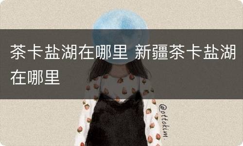 茶卡盐湖在哪里 新疆茶卡盐湖在哪里